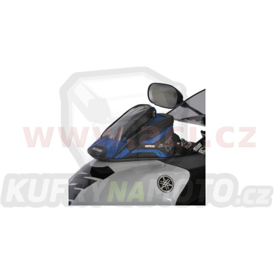 tankbag na motocykl M1R Micro, OXFORD (černý/modrý, objem 1 l)