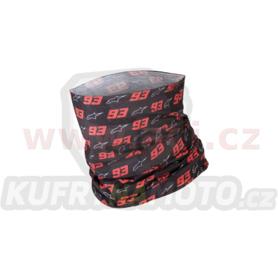 nákrčník MM93, ALPINESTARS (černá/červená/bílá)