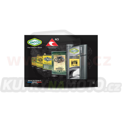 katalog auto olejů a ostatních produktů YACCO 2022 EUR (sada 10 ks)