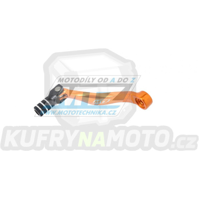 Řadička (řadicí páka) KTM 125SX+150SX / 16 + 450SXF / 16-22 + 450EXC+500EXC / 17-22 + Husqvarna TC125 / 16 + FC450 / 16-22 + FE450+FE501 / 17-22 + Gas-Gas MCF450+EXF450 - oranžová