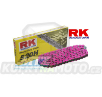 Řetěz RK 520 H (118čl) - netěsněný/ bezkroužkový (růžový)