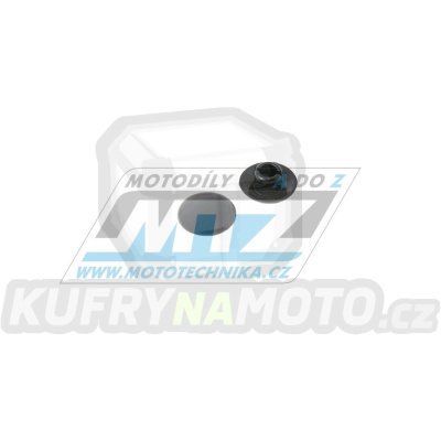 Krytka šroubu imbus ROUND - pro otvor 6mm - barva černá
