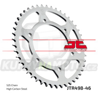Řetězová rozeta KAWASAKI W 650 1999-2006 46 zubů, řetěz 525 - akce