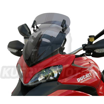 Moto plexi MRA Ducati Multistrada 1200 S 2009 - 2012 typ varioturistické VT kouřové