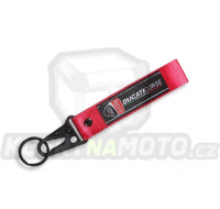 Klíčenka s karabinou TXR DUCATI červená