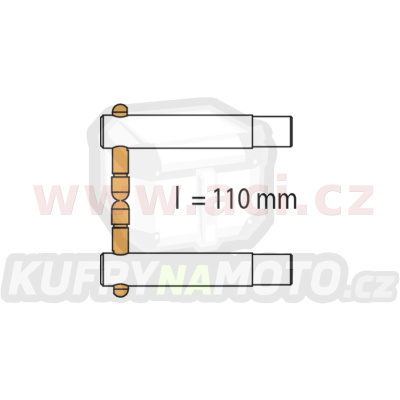 ramena pro bodovací kleště s krytkou PORTASPOT, délka 110 mm (2 ks)