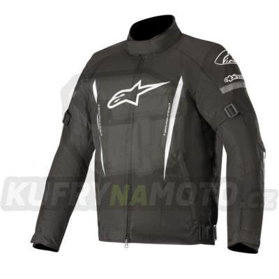 bunda GUNNER WATERPROOF, ALPINESTARS (černá/bílá) 2024