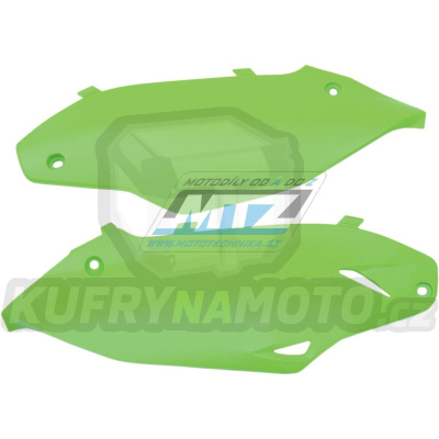 Bočnice Kawasaki KXF450 / 12-15 + KXF250 / 13-16 - barva zelená