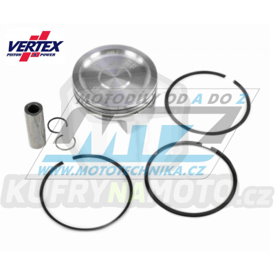 Pístní sada Piaggio Beverly X9 / 97-09 + Aprilia Atlantic 250cc+Scarabeo 250cc / 03-06 + Vespa - rozměr 72,50mm (Vertex 23214050)