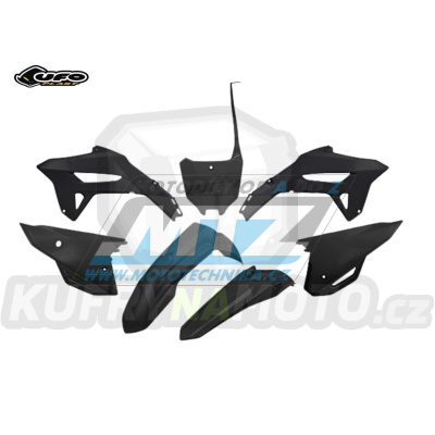 Sada plastů Honda CRF250R / 22-24 + CRF450R / 21-24 - barva černá