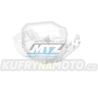 Kryt pod motor hliníkový Dual Sport - Honda NC750X DCT / 21-25 - barva bílá