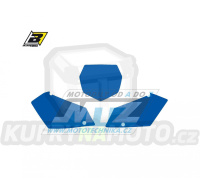 Polepy číslových tabulek (vystřižené) - Suzuki RMZ450 / 05-07 - barva modrá