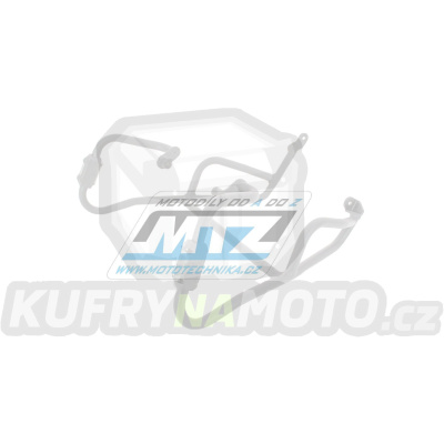 Padací rám Dual Sport Crash Bar - Triumph Tiger 800 XC/XCX/XR / 11-14 - barva stříbrná