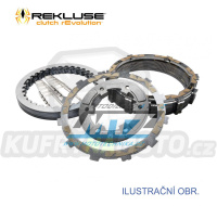 Spojka Rekluse Torq-Drive Clutch Pack - Harley Davidson Dyna Glide + Electra Glide + Fat Boy + Heritage Softail + Road King + Sport Glide + Softail Standard + Softail Custom