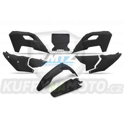 Sada plastů Husqvarna TC125+TC250 + FC250+FC350+FC450 / 23-24 + FX350+FX450+TX300 / 23-24 - barva černá