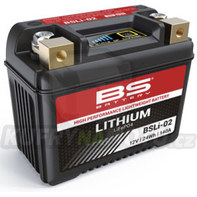 Lithiová motocyklová baterie BS-BATTERY BSLI-02