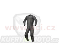 dvoudílná kombinéza GP PLUS 3 GRAPHITE, ALPINESTARS (černá)