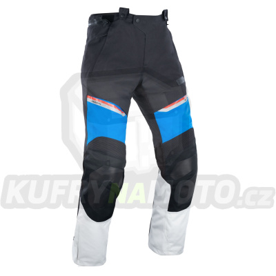 kalhoty MONDIAL 2.0 DRY2DRY™, OXFORD ADVANCED (světle šedé/modré/červené)