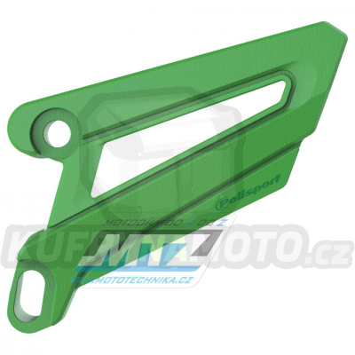 Kryt řetězového kolečka - Kawasaki KX125 / 05-08 + KX250 / 05-08 + KXF250 / 17-18 + KXF450 / 06-18 - barva zelená