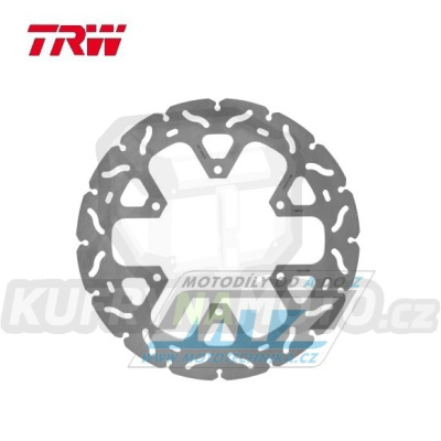 Kotouč brzdový TRW MST284RAC (298/132/6D) - zubatý design - Yamaha SR400 / 14-16 + XVS950 / 09-15 + XVS1300 MidnightStar / 07-16 + XVS1300 Custom / 14-16