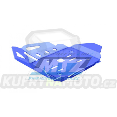 Kryt pod motor hliníkový Dual Sport - BMW R1200GS / 03-07 - barva modrá