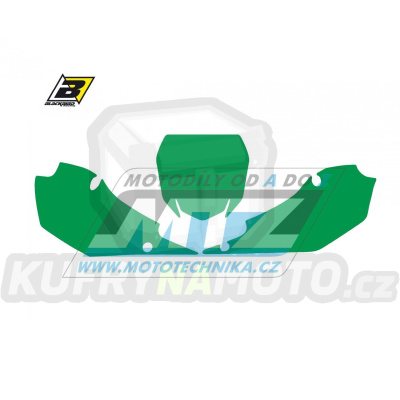 Polepy číslových tabulek (vystřižené) - Yamaha YZF250 / 19-23 + YZF450 / 18-22 - barva zelená