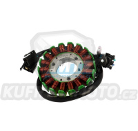 Stator generátoru (alternátor) pro Suzuki GN125 / 94-99 + GZ125 Marauder / 98-11 + TU125 + RV125 Van Van + RV200 Van Van