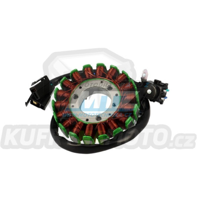 Stator generátoru (alternátor) pro Suzuki GN125 / 94-99 + GZ125 Marauder / 98-11 + TU125 + RV125 Van Van + RV200 Van Van