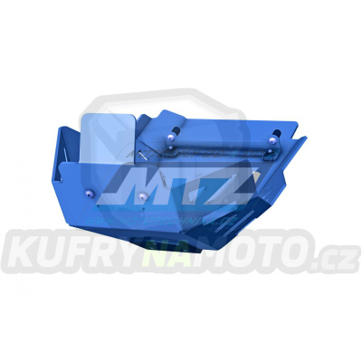 Kryt pod motor hliníkový Dual Sport - KTM 690 Enduro R / 19-25 + Husqvarna 701 Enduro / 22-25 + Gas-Gas ES700 / 22-25 - barva modrá