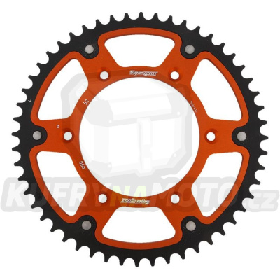 Rozeta SUPERSPROX STEALTH RST-990:52-ORG oranžová 52 zubů, 520