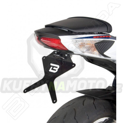 SKLOPNÝ DRŽÁK SPZ Barracuda Suzuki GSX R 750 2011 - 2016