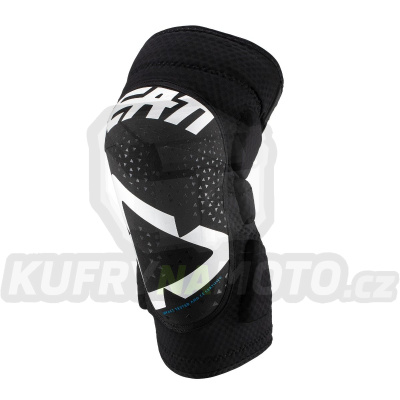 LEATT 3DF 5.0 JUNIOR KNEE chrániče WHITE / BLACK chrániče kolen bílé / černé-5019410170-akce