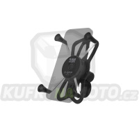 kompletní sestava držáku pro velké telefony X-Grip se "Tough-Strap" stahovacím upínaním na řidítka, RAM Mounts