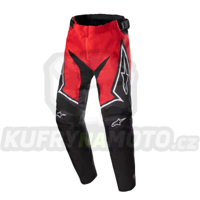 kalhoty RACER limitovaná edice ACUMEN, ALPINESTARS, dětský (červená/černá/bílá) 2023