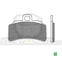 brzdové destičky, NEWFREN (směs OFF ROAD DIRT SINTERED) 2 ks v balení