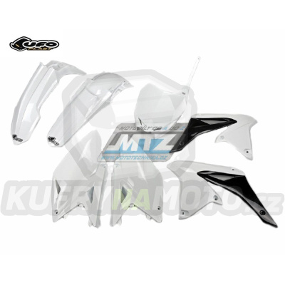 Sada plastů Suzuki RMZ250 / 14-18 - barva bílá