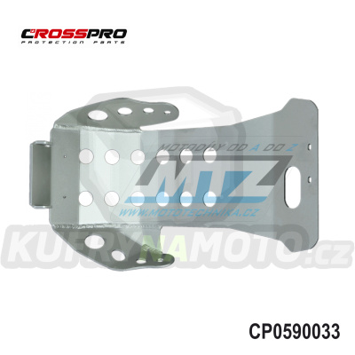 Kryt pod motor hliníkový ALU Engine Guard - KTM 400EXC + 450EXC + 525EXC / 04-07 + 450SX Racing / 03-06