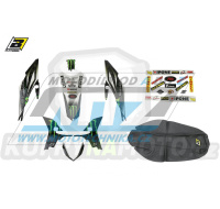 Polepy s potahem sedla (sada polepů a potah sedla Graphics) - Yamaha YZF250 / 10-13 - typ polepů Replica Yamaha Monster