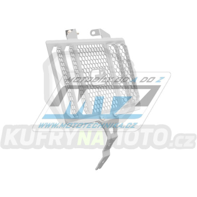 Kryty chladičů ocelové Dual Sport - Honda NC750X / 16-23 + NC750X DCT / 21-23 - barva stříbrná (Brushed Steel)