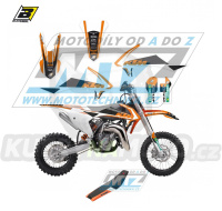 Polepy s potahem sedla (sada polepů a potah sedla Dream) - KTM 65SX / 16-23 - typ polepů Dream4