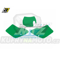 Polepy číslových tabulek (vystřižené) - GasGas EC125+EC250+EC300 / 01-02 - barva zelená