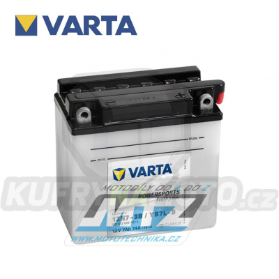 Baterie (akumulátor motocyklový) Varta Powersports Freshpack YB7L-B (12V-7Ah)
