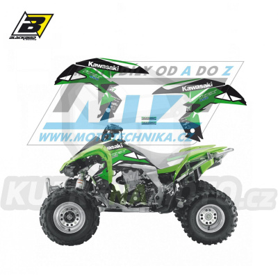 Polepy na čtyřkolku (sada polepů Dream) Kawasaki KFX450 / 08-14 - typ polepů Dream2