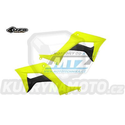 Spojlery Honda CRF110F / 19-25 - barva FLUO žluto-černá (neon žluto-černá)