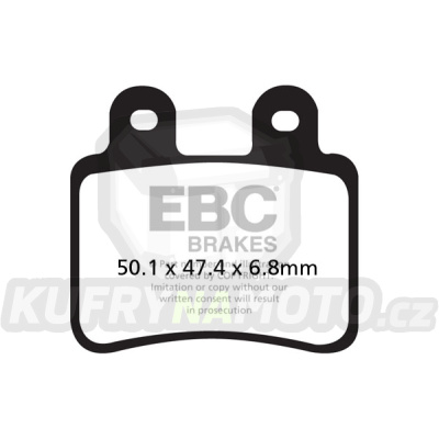 Brzdové destičky EBC FA350HH