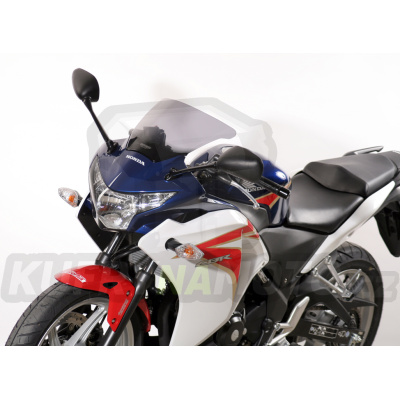 Plexi plexisklo MRA Honda CBR 250 R RA 2011 - typ originál O černé