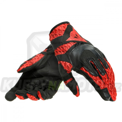 Moto rukavice DAINESE AIR-MAZE černo/červené