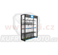 prezentační stěna na oblečení Premium Advanced pro zavěšení bund a kalhot, 2 moduly, OXFORD (ŠxVxHL = 1760x2300x585 mm)