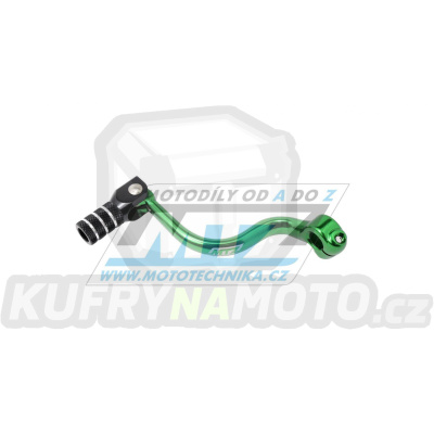 Řadička (řadicí páka) Kawasaki KX250 / 04-08 - zelená