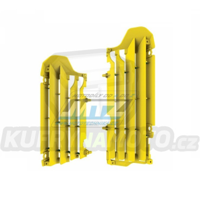 Mřížky chladiče - Suzuki RMZ450 / 18-25 + RMZ250 - barva žlutá